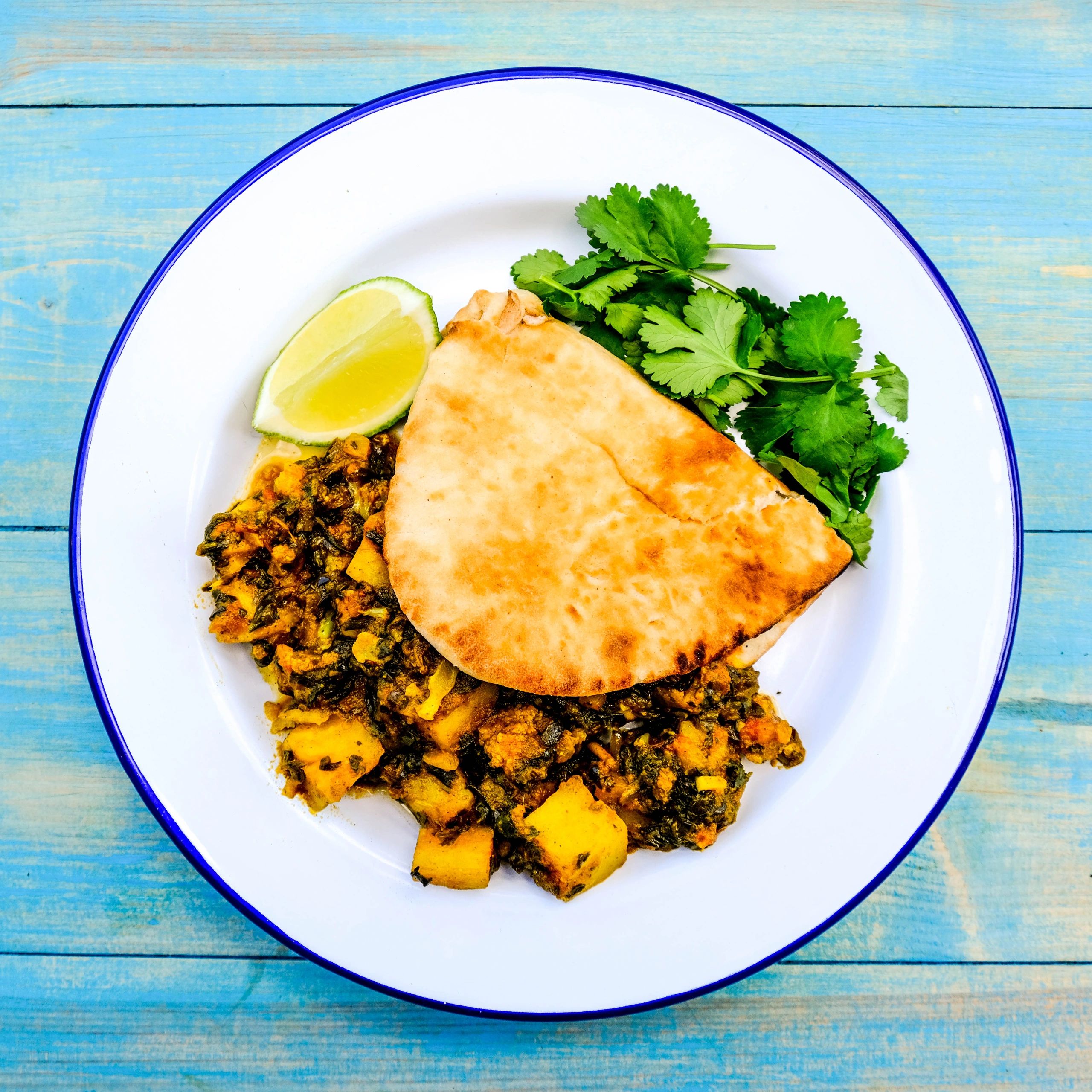 Indian vegetarian curry dish